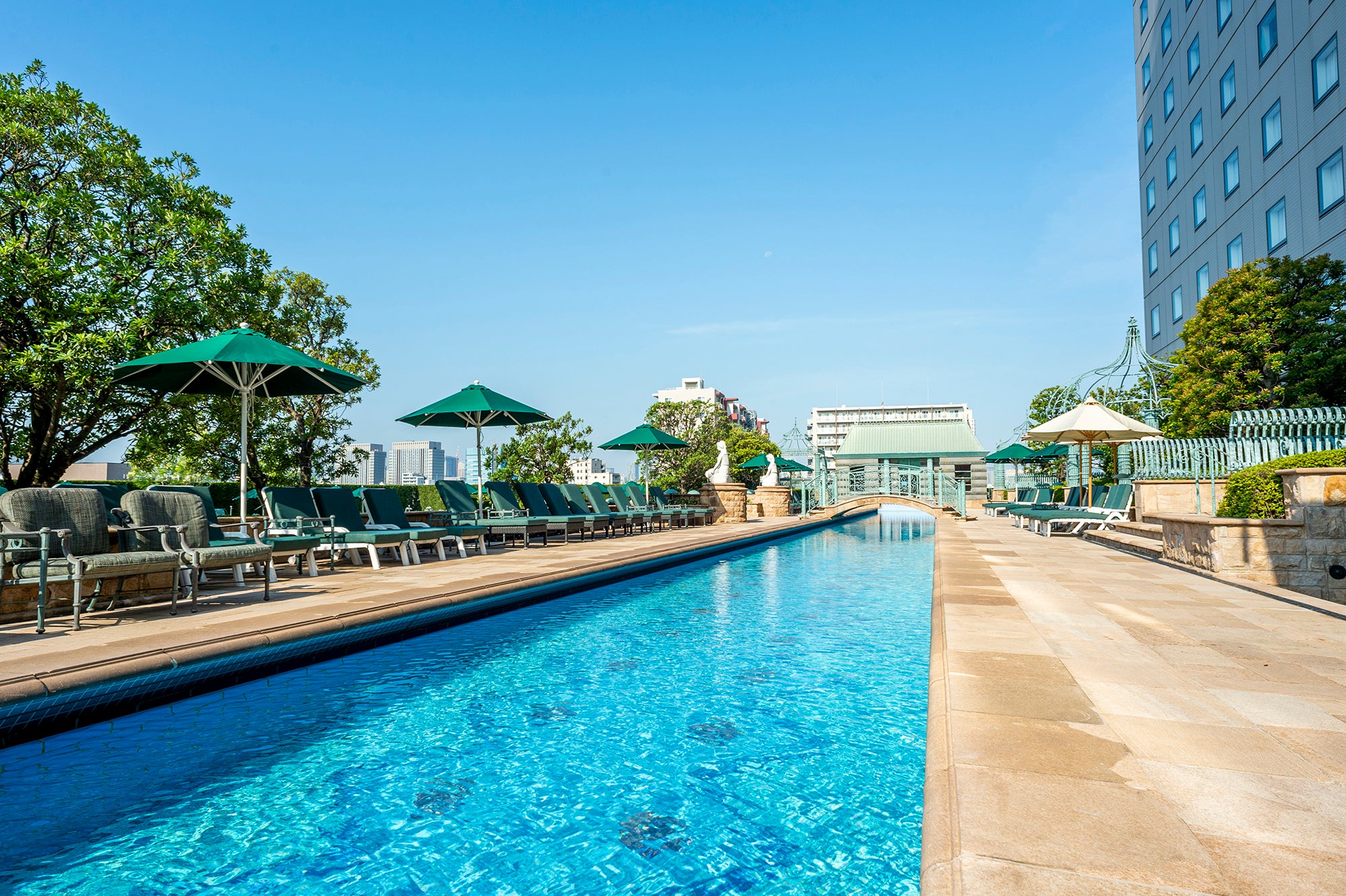 運河をイメージしたラッププール