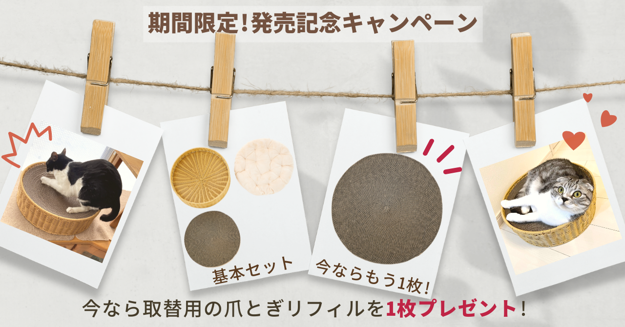 爪とぎもお昼寝もお気に召すまま 洗えて強い 猫用爪とぎベッド誕生 株式会社tiramisuのプレスリリース