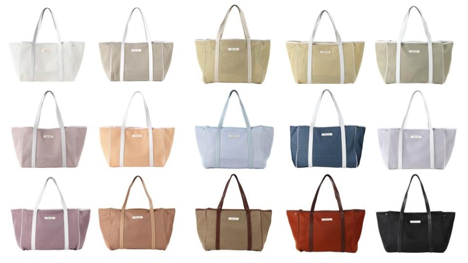 △心踊るポップなカラーラインナップが魅力。