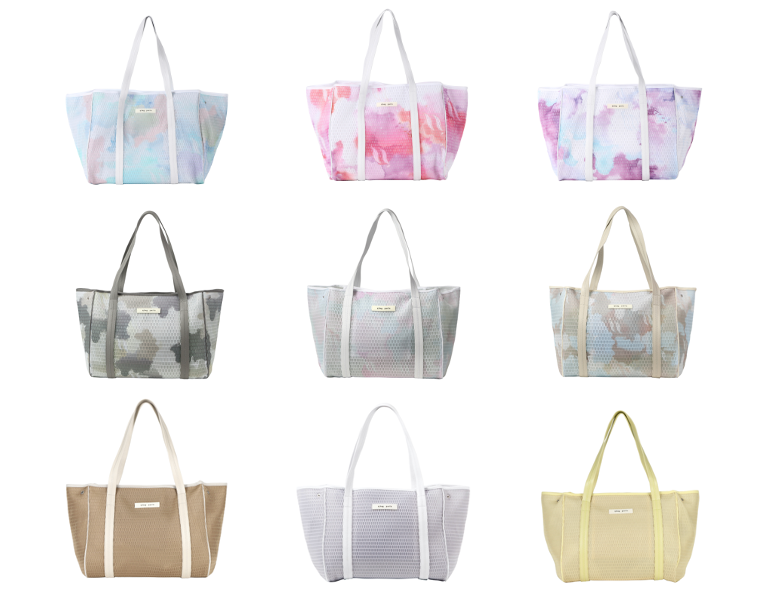 ▲上段…nest n°1 l’arc(ネスト　エヌワン　ラルク)・中段…nest zip M l’arc(ネスト ジップ エム ラルク)・下段…nest zip M(ネスト ジップ エム)