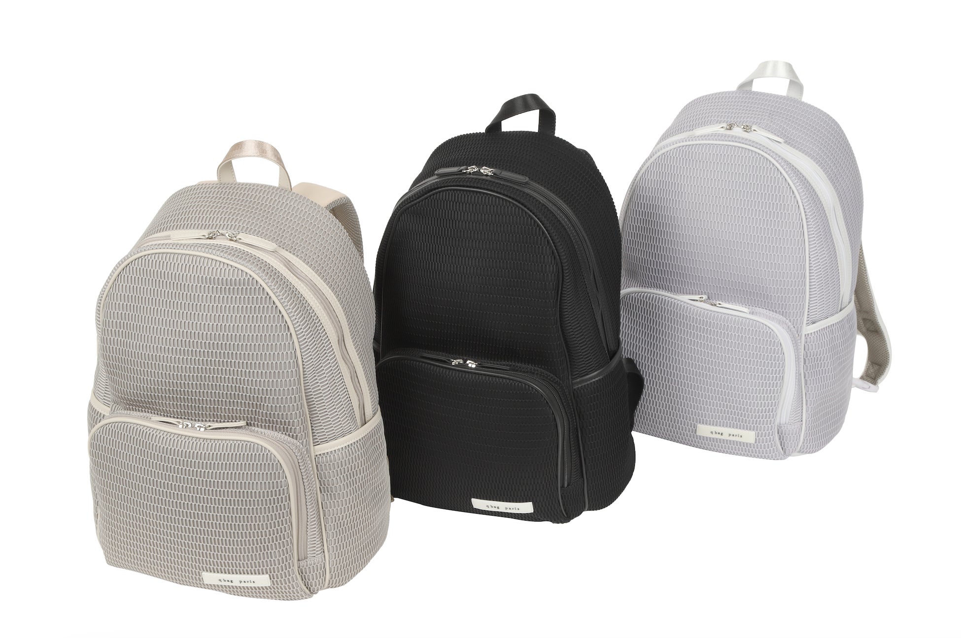 パリ発バッグブランド「q bag paris」から初となるペアレンツバッグ パリ発バッグブランド「q bag paris」から初となるペアレンツバッグ