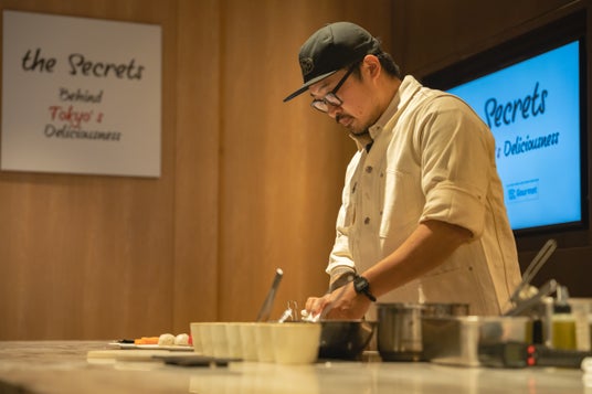 渋谷「テンキ」、海外メディアが集う東京都の食の魅力プレゼンテーションイベントに登壇 -“東京の今”を体現する新しい天ぷら体験を発信 渋谷「テンキ」、海外メディアが集う東京都の食の魅力プレゼンテーションイベントに登壇 -“東京の今”を体現する新しい天ぷら体験を発信