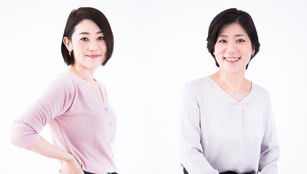 株式会社アイスタイル  @cosmeリサーチプランナー (左)西原 羽衣子 (右)原田 彩子