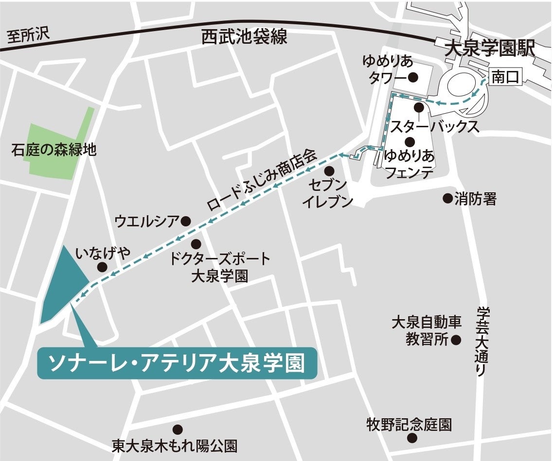 西武池袋線「大泉学園」駅　徒歩6分（約470m）