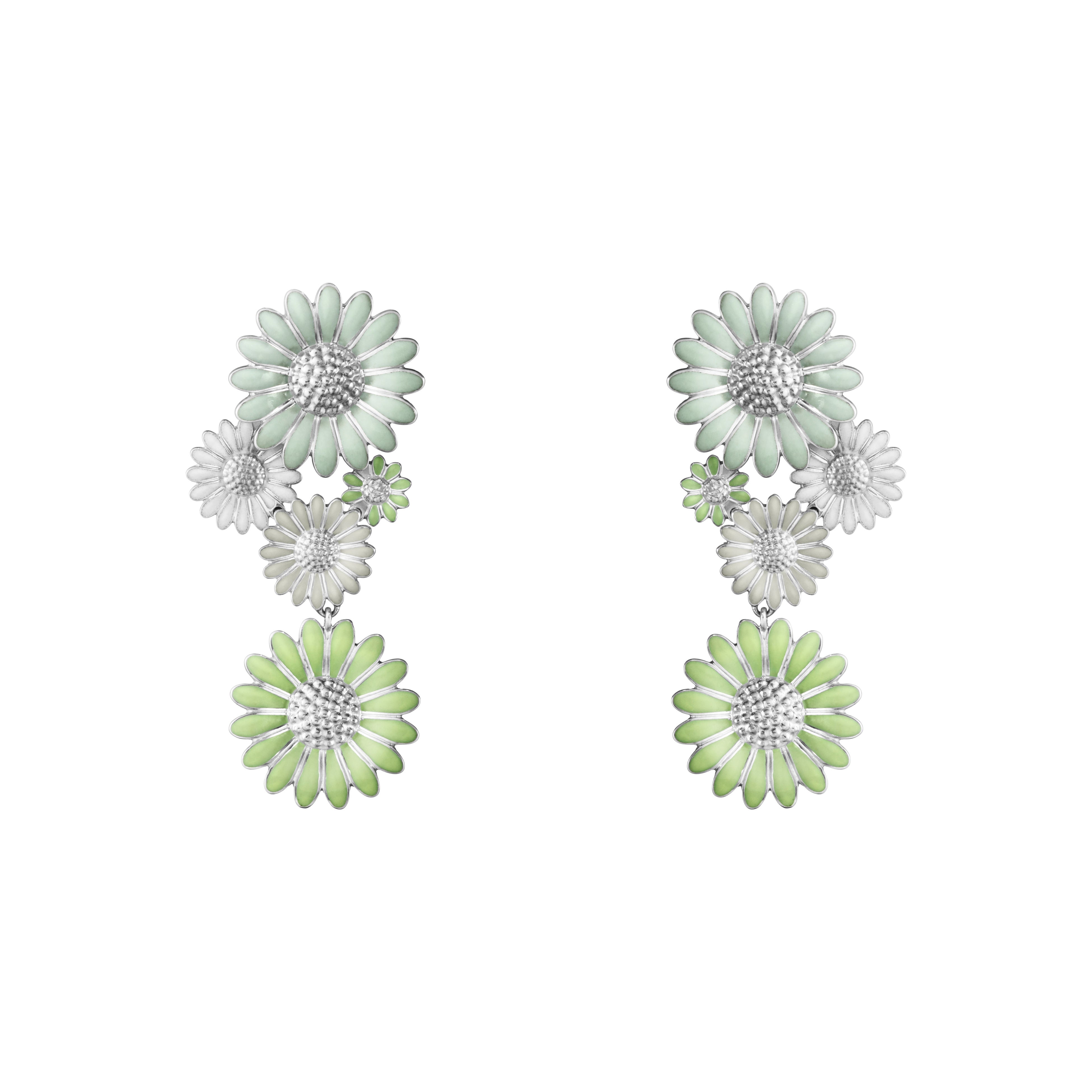 「デイジー」ラージピアス(シルバー) 51,700.-