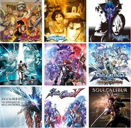 ソウルキャリバー9作品!全OST音楽配信開始! ソウルキャリバー9作品!全OST音楽配信開始!
