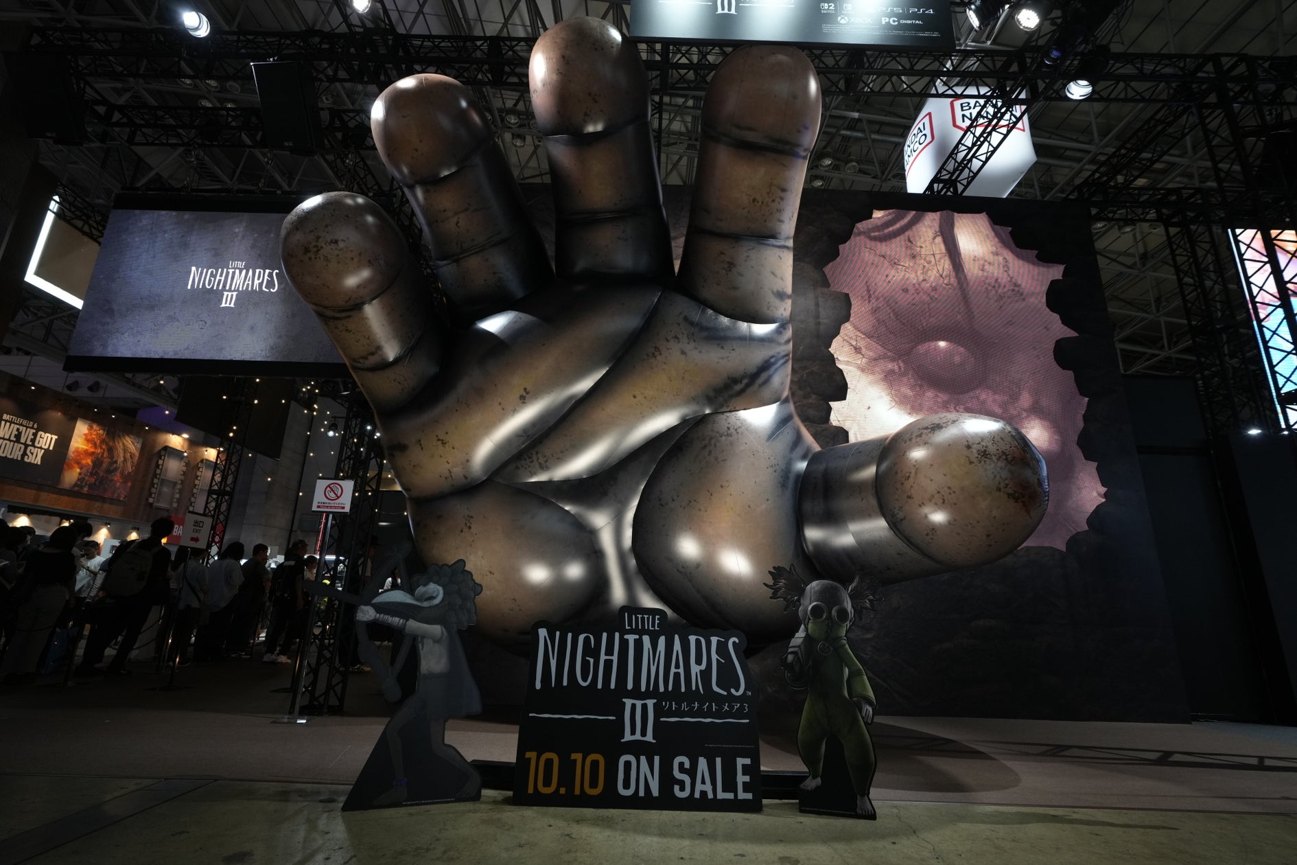 TGS2025速報!バンナムブース:リトルナイトメア、デジモン他 TGS2025速報!バンナムブース:リトルナイトメア、デジモン他