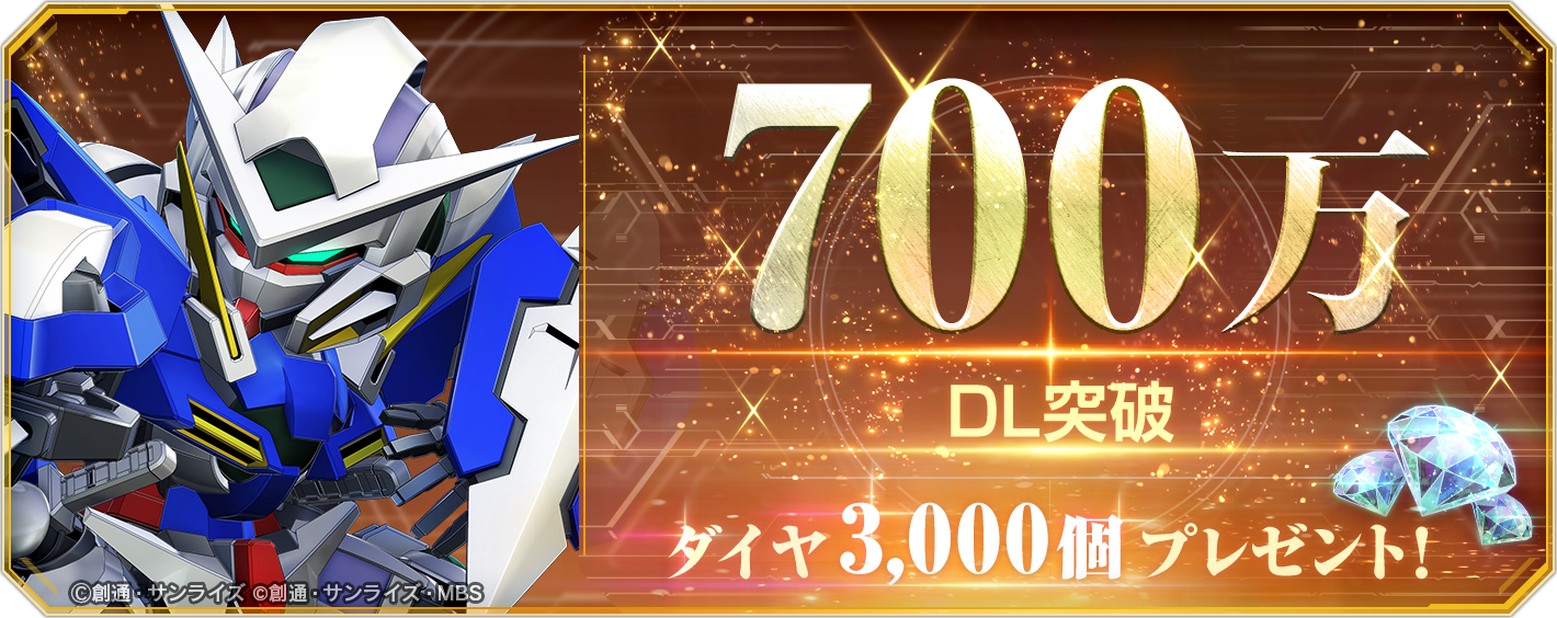 Gジェネ エターナル700万DL突破！ブルデス外伝も開催中