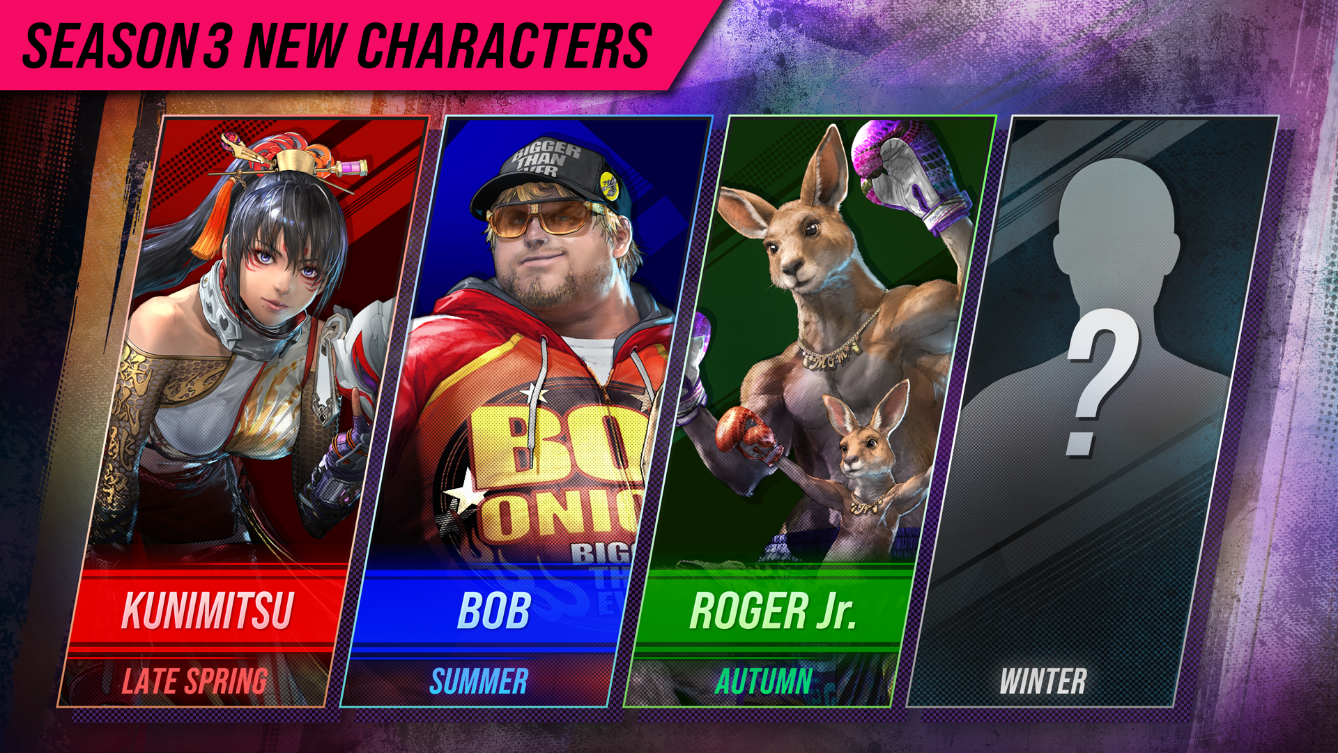 鉄拳8 シーズン3開幕！州光、ボブ、ロジャーJr.参戦！