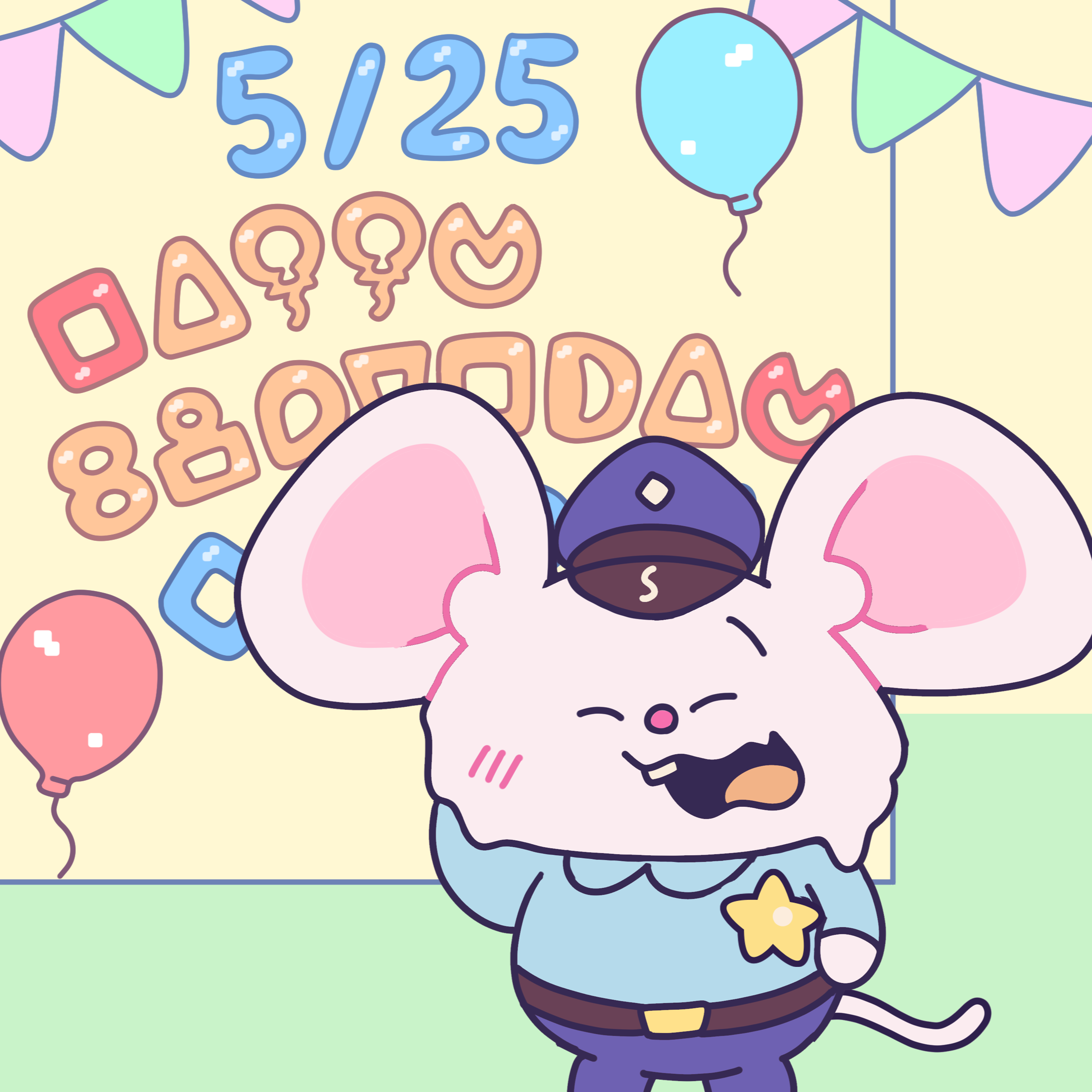 マッピー誕生日！限定グッズ＆アニメ公開、お祝いムード満載