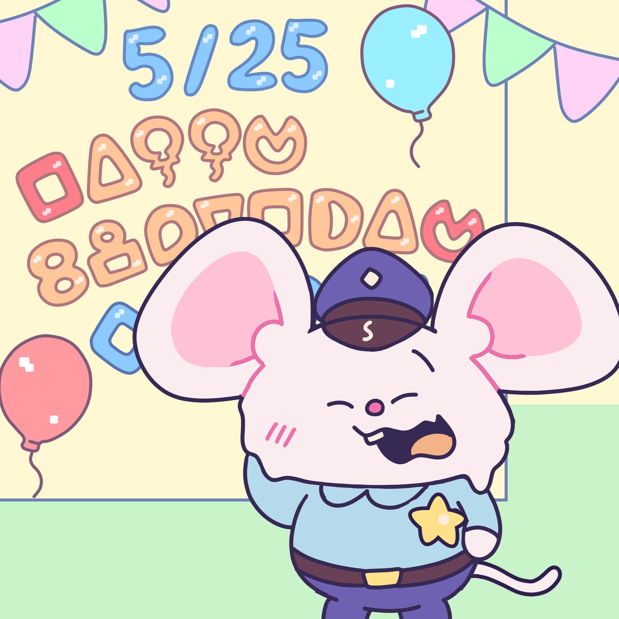 マッピー誕生日!限定グッズ&アニメ公開、お祝いムード満載 マッピー誕生日!限定グッズ&アニメ公開、お祝いムード満載