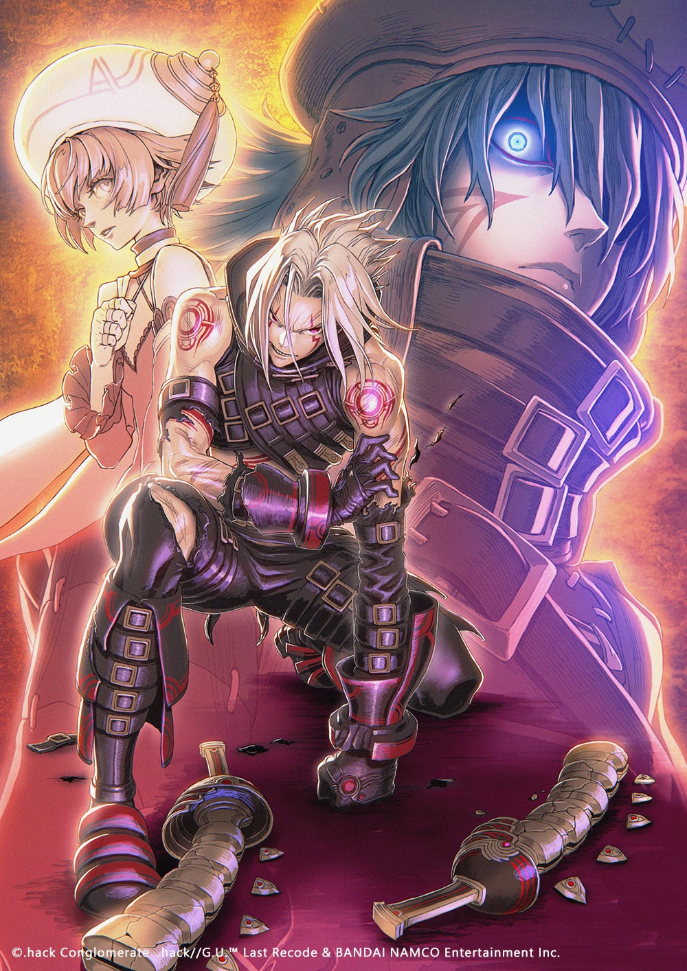 .hack//G.U 死の恐怖 ハセヲ ラバーキーホルダー ラバーストラップ The World〟がNintendo Switch™で蘇る！「.hack//G.U. Last