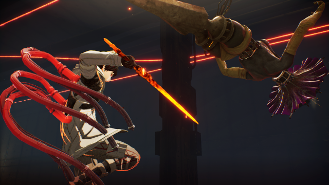 ▲ユイト専用武器『炎の剣』敵を炎上状態にしやすくなる効果も。