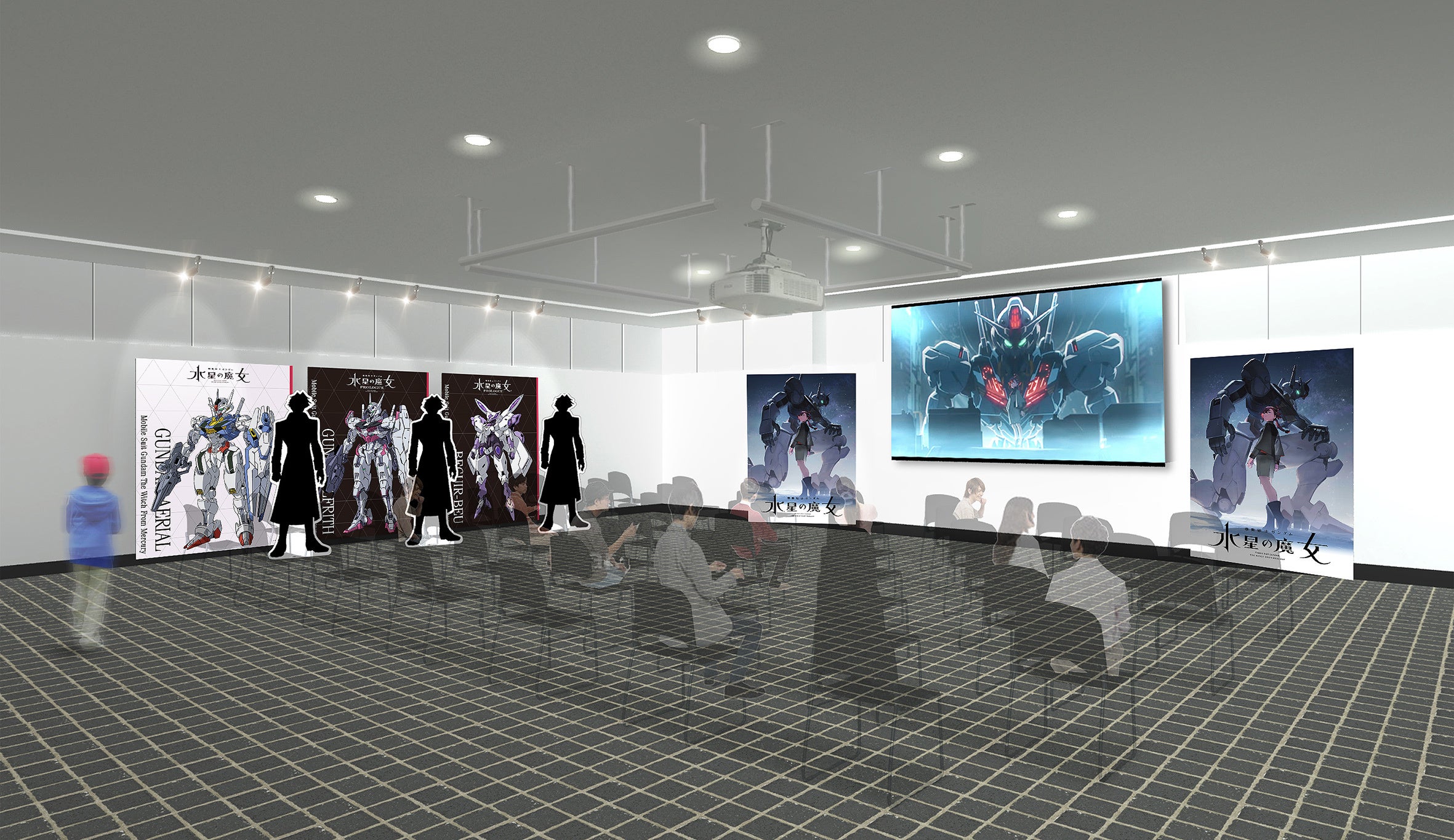 『機動戦士ガンダム 水星の魔女』の前日譚「PROLOGUE」上映会イメージ