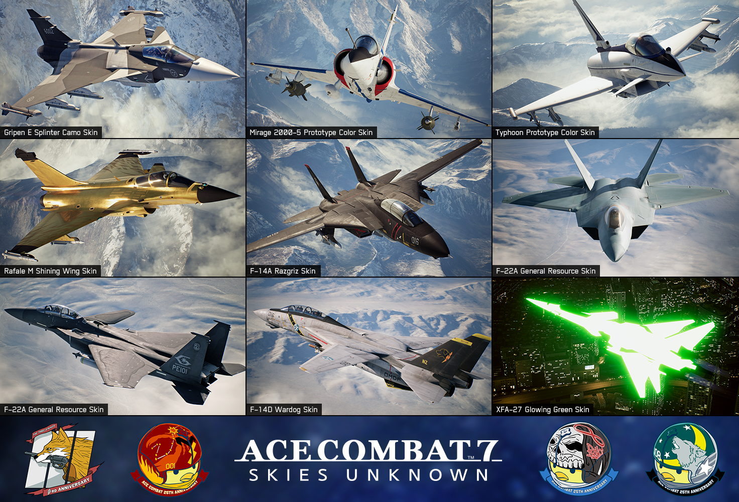 8月2日に無料アップデート「ACE COMBAT™ 7: SKIES UNKNOWN - 3rd