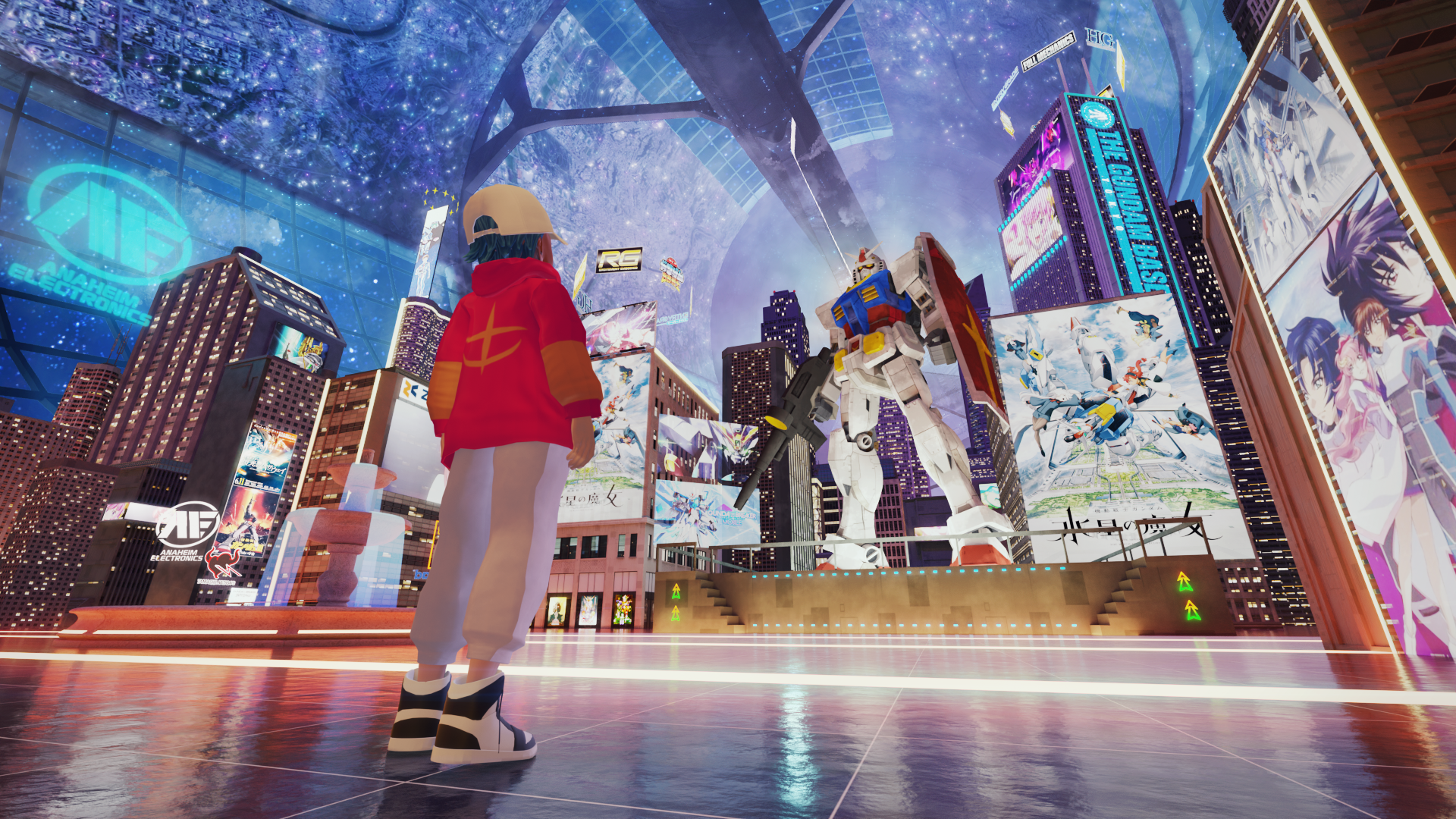 ガンダムメタバース メインストリート