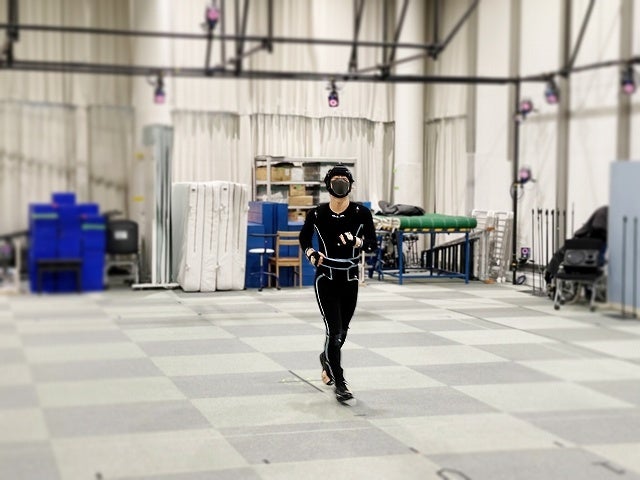 モーションキャプチャー収録