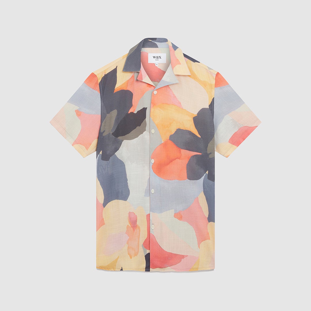 オープンカラーシャツ