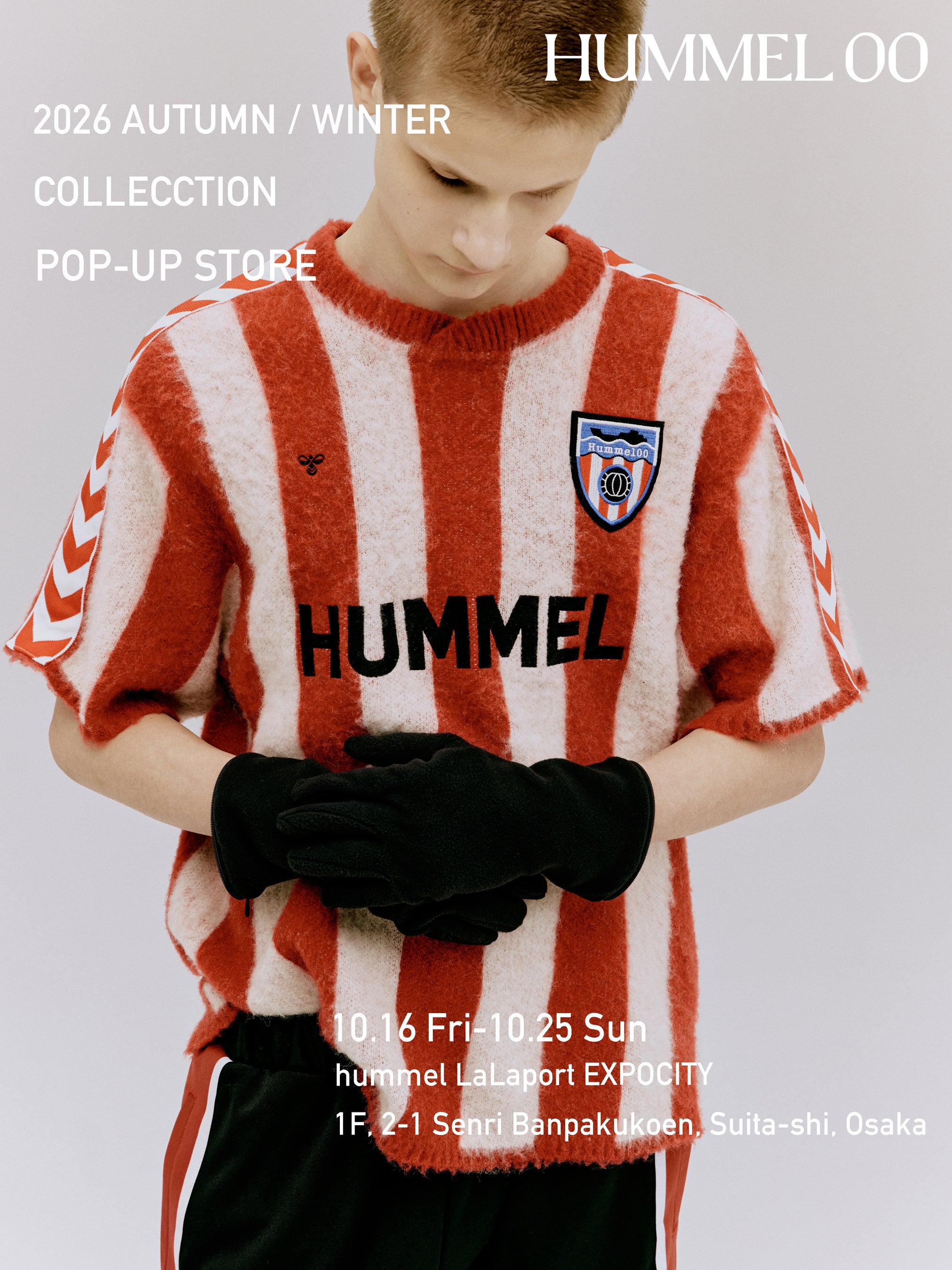 ヒュンメルのファッションライン「HUMMEL 00」がポップアップを開催