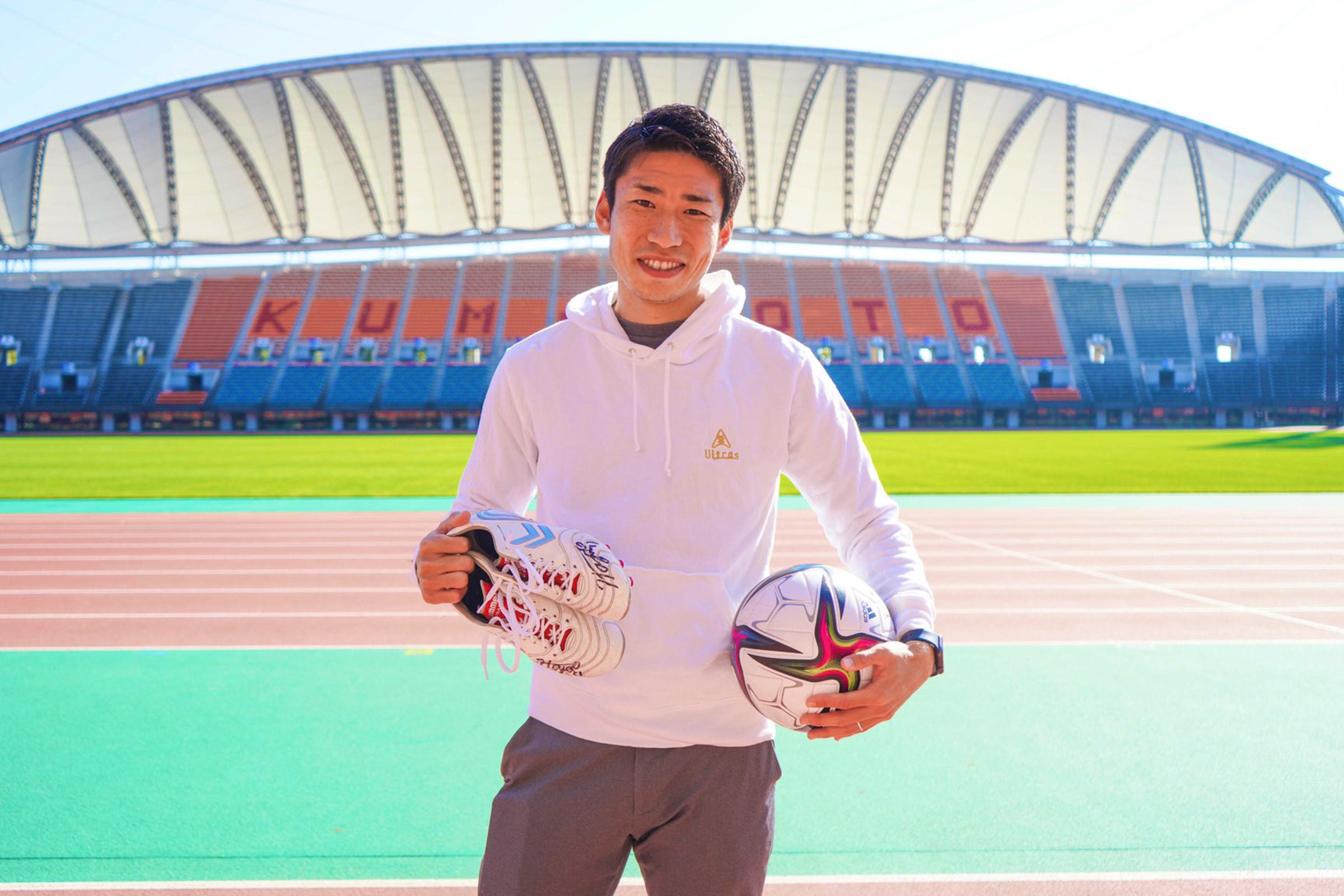 奈良クラブ移籍の浅川隼人選手が、ヒュンメルスパイクの支援者を募集