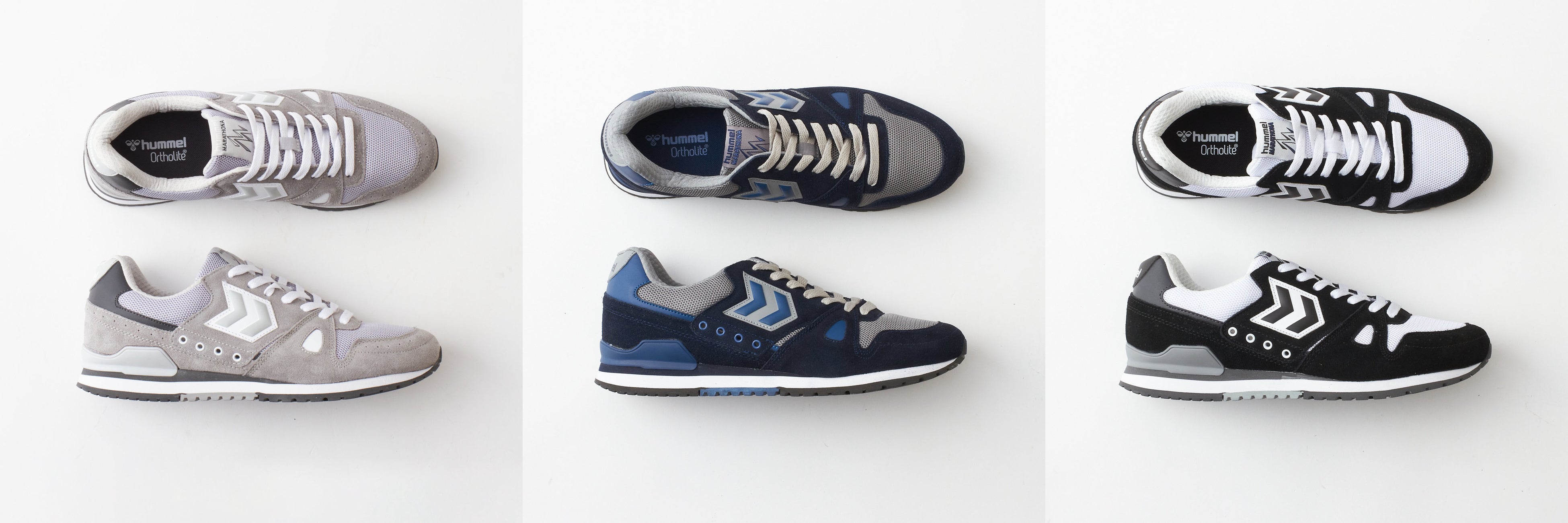 ヒュンメルの人気レトロランランニングスタイル「MARATHONA SUEDE」に