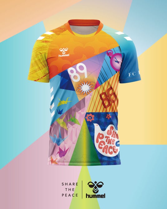 ヒュンメルのピースマッシュユニフォーム、好評につき再販開始!(PR TIMES)