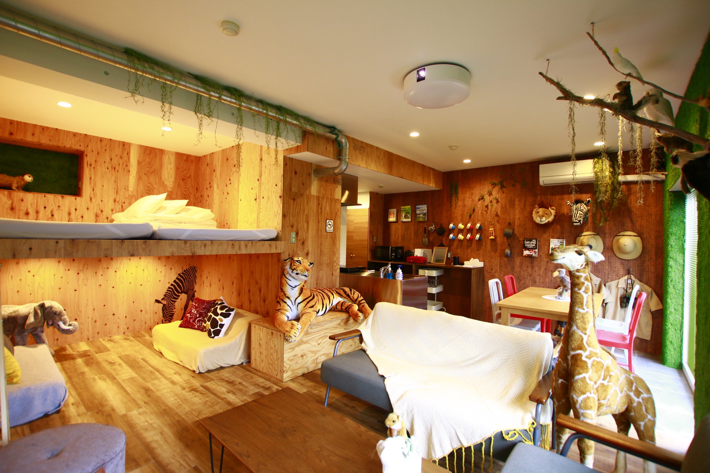 まるでサファリパーク？！なコンセプトの客室「SAFARI」