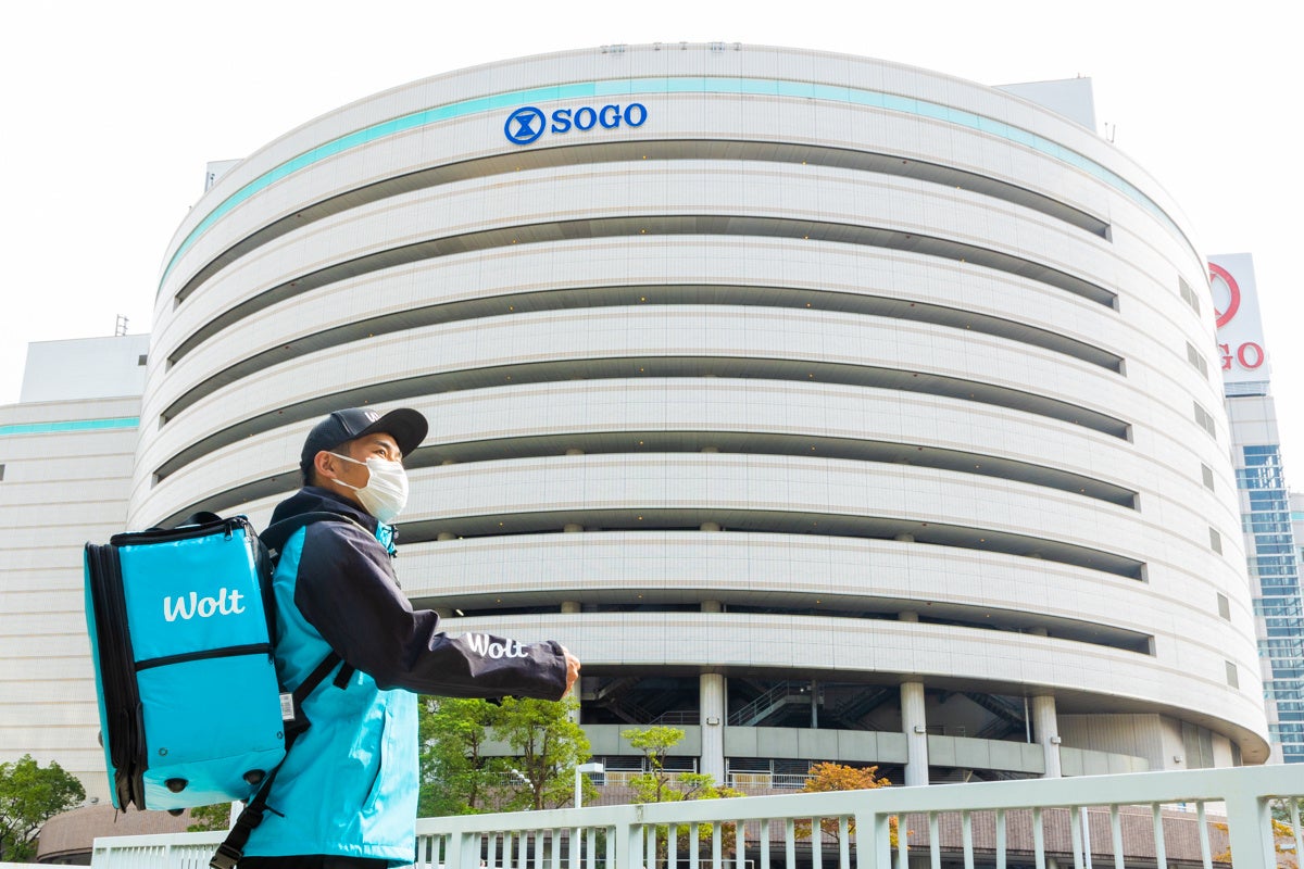 デリバリーサービス「Wolt」が「そごう横浜店」の商品をお届け！2022年