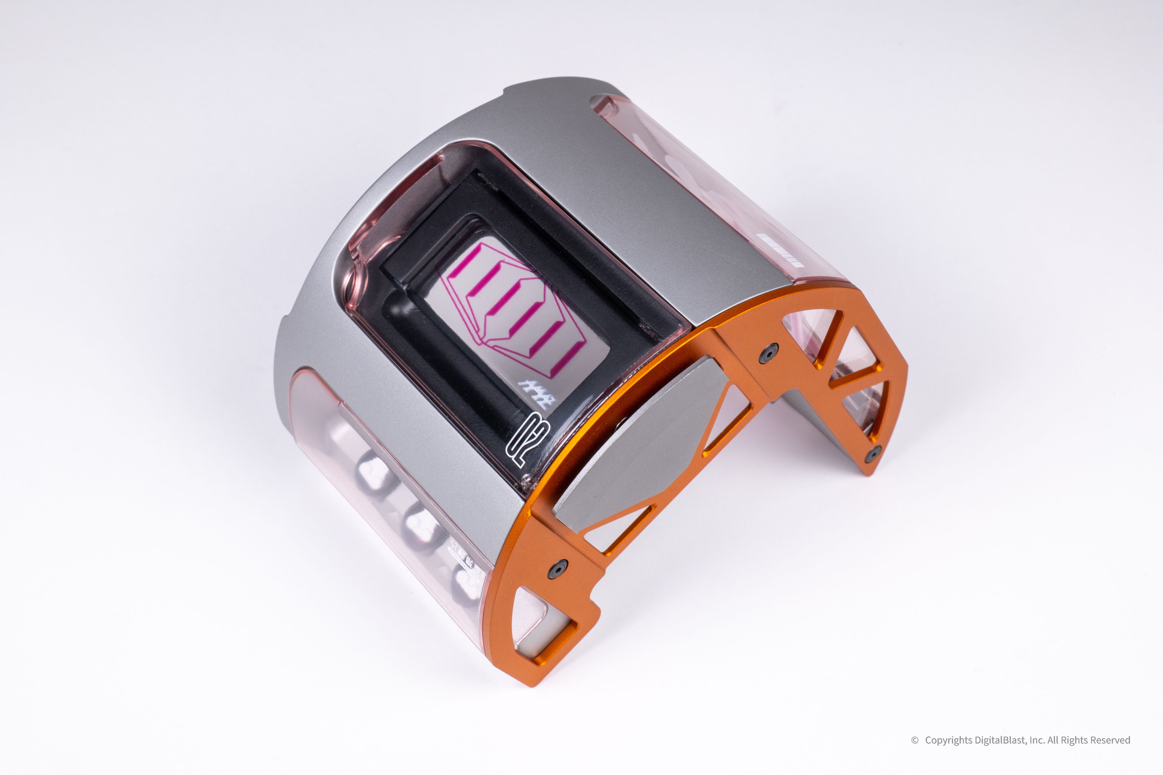 試料容器や送液系の機能などが組み込まれたカートリッジ