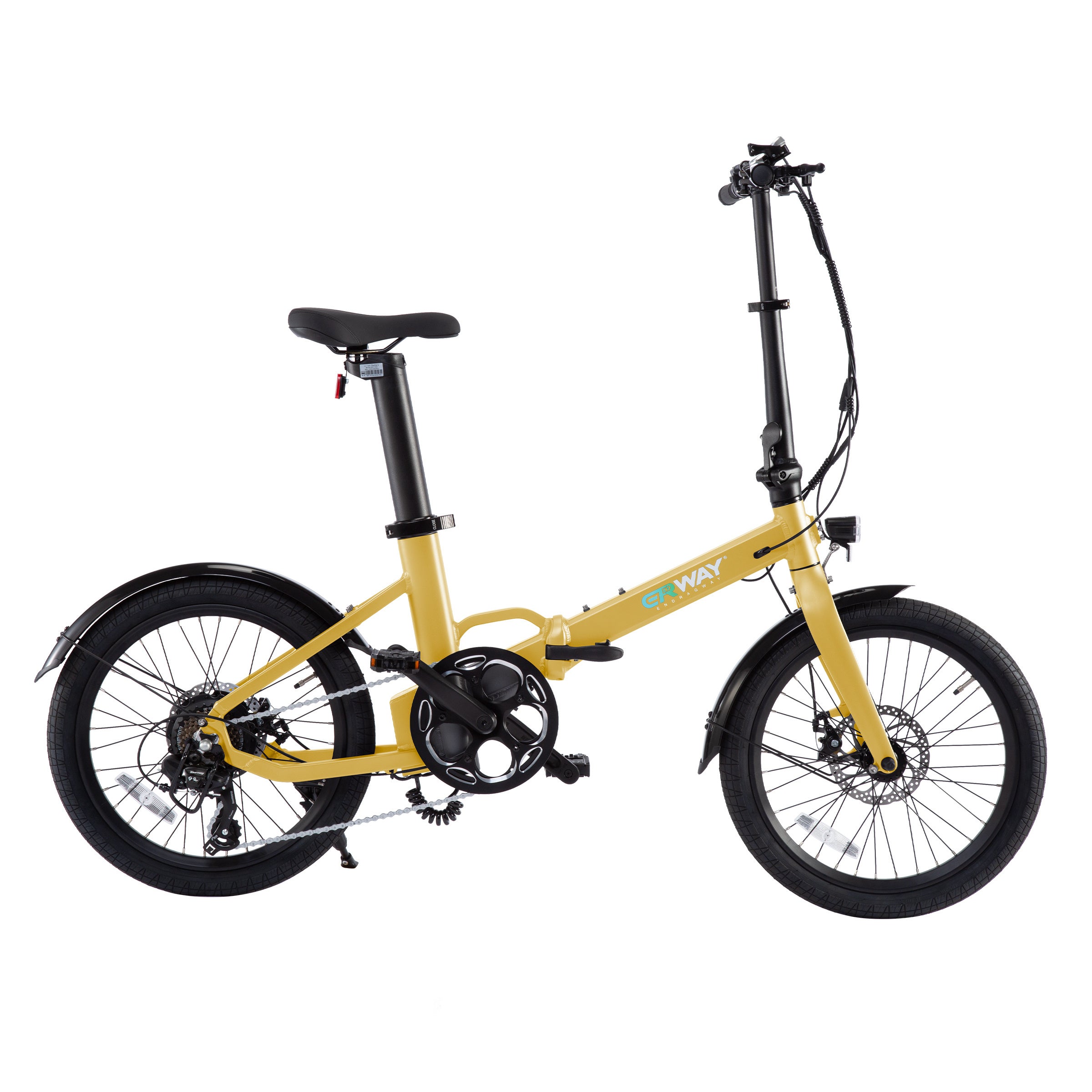 ERWAY 電動アシスト折りたたみ自転車 型式認定済】折りたたみ電動アシスト自転車 「ERWAY A05