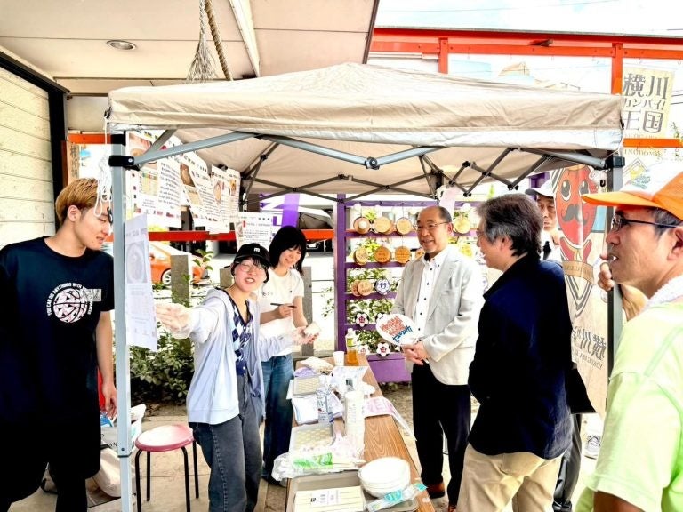 【叡啓大学】広島・西区横川地区で開催された「よこがわ・川・夏フェス」に学生が企画・運営として参加しました