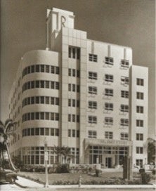 Historic Raleigh Hotel Façade  Samuel H. Gottscho from the Gottscho-Schleisner Collection in the U.S. Library of Congress