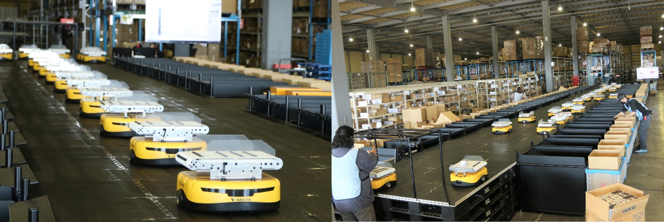 t-Sort cb15と周辺機材を工夫し組み合わせ、山善と＋A共同で様々な日用品の仕分け自動化を実現