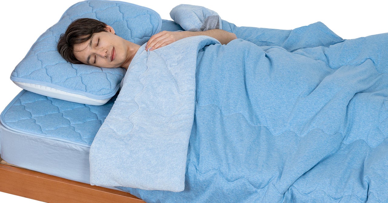 綿冷感キルトケット高画質