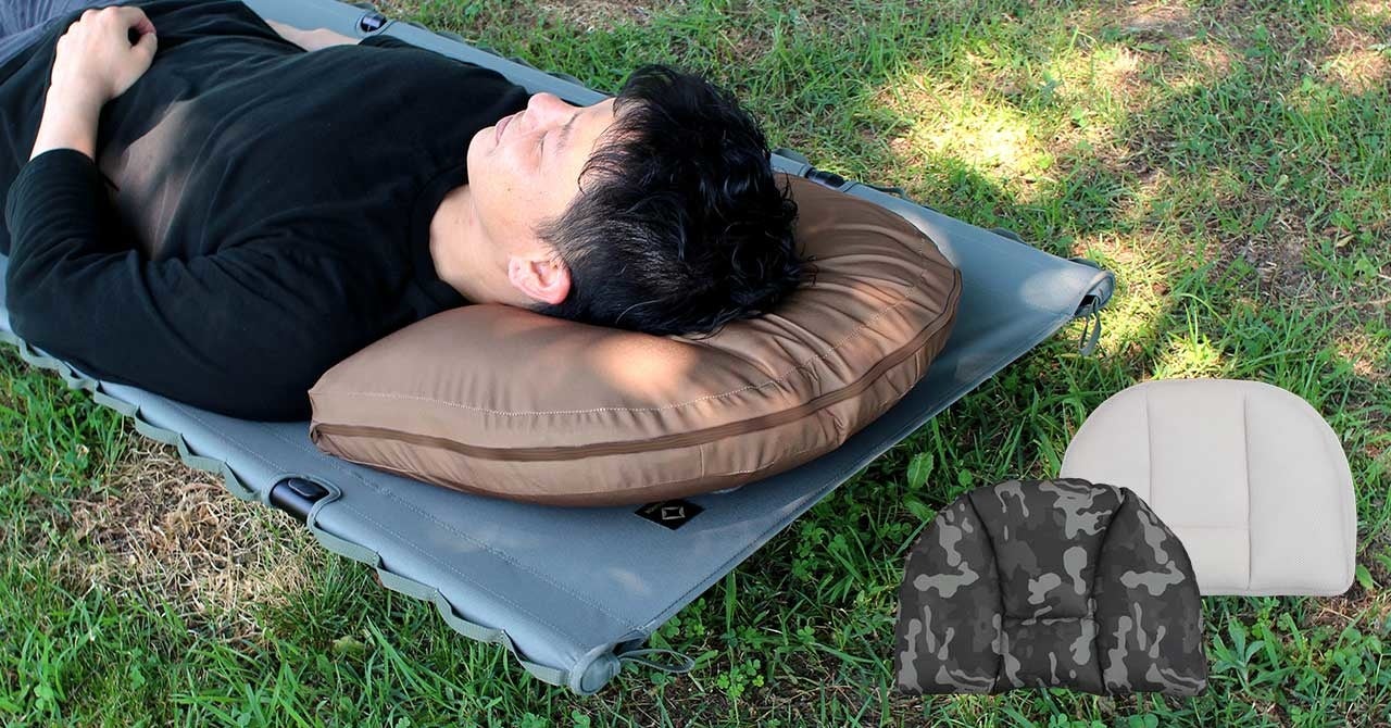 キャンプでも快眠を。じぶんまくら×オレゴニアンキャンパーのキャンプまくら