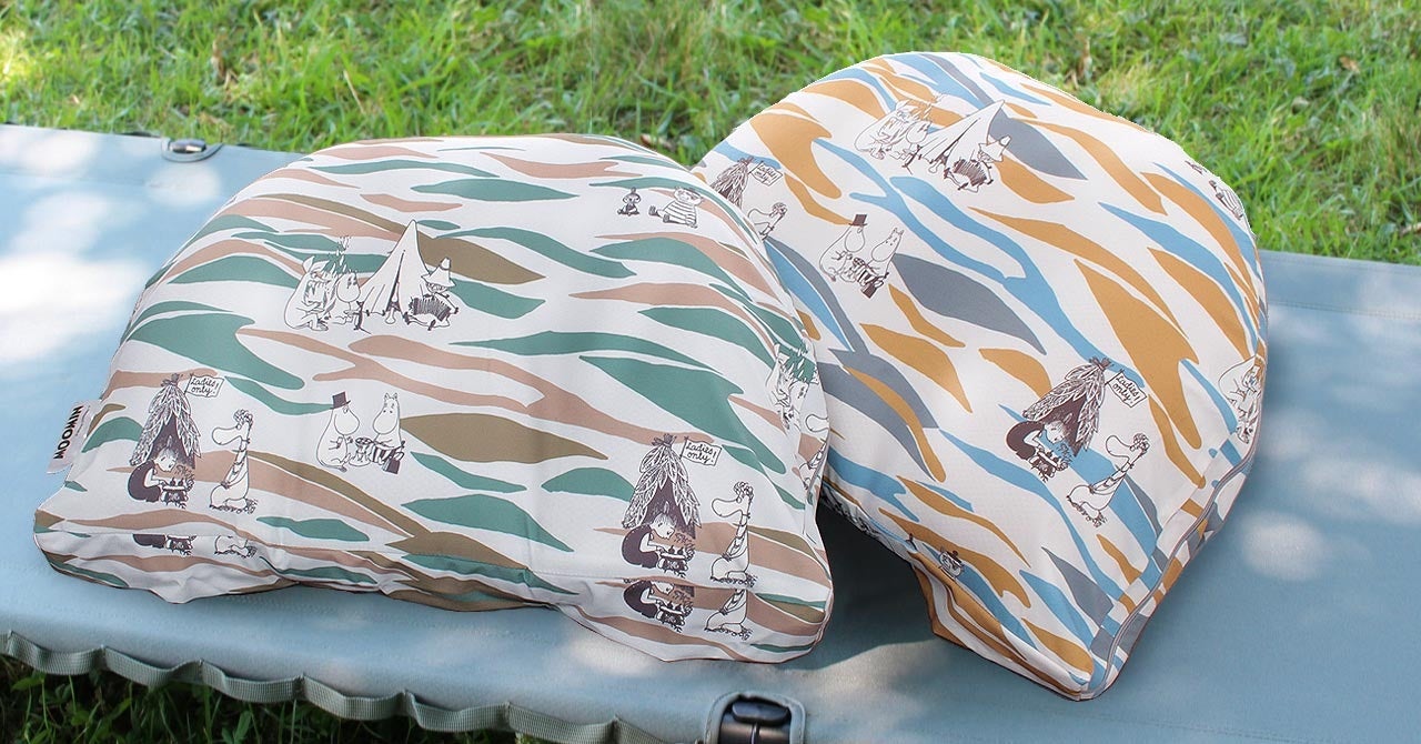 じぶんまくら監修×オレゴニアンキャンパー・キャンプまくら専用まくらカバー・ムーミン柄