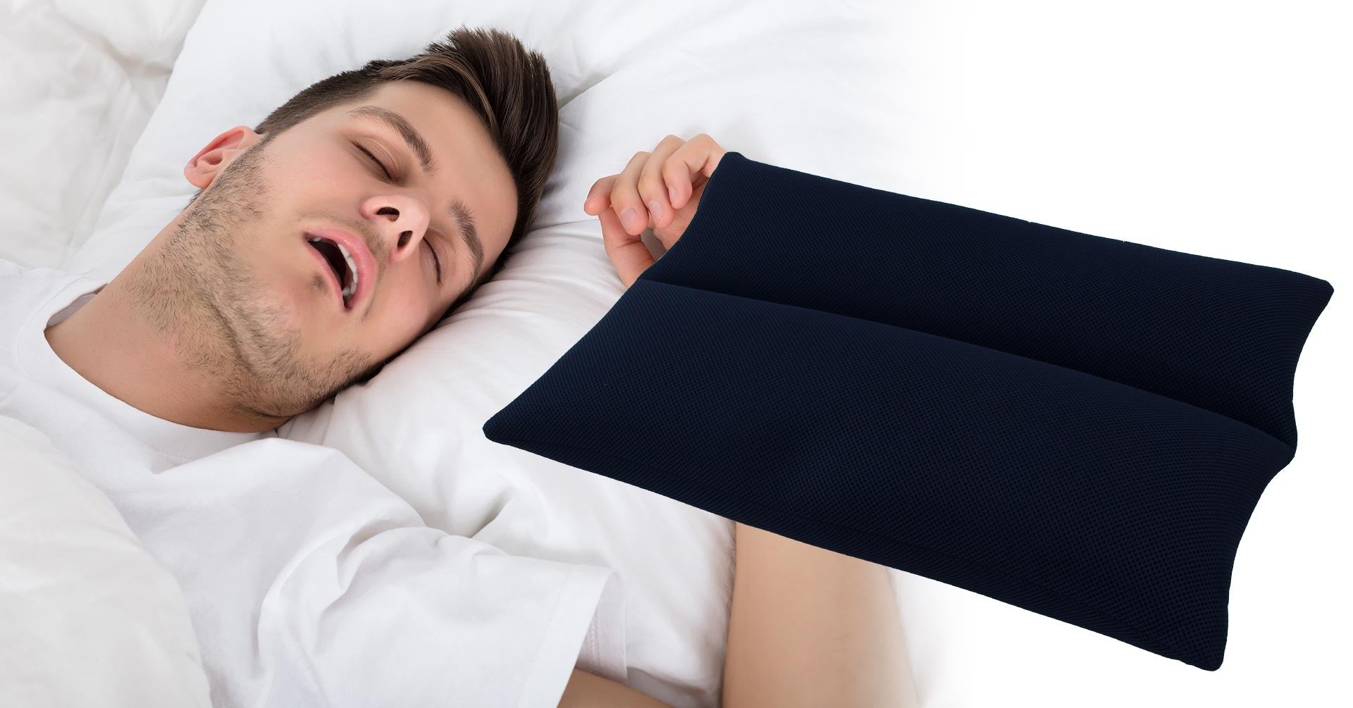 高さ調節して呼吸しやすい寝心地を目指す枕