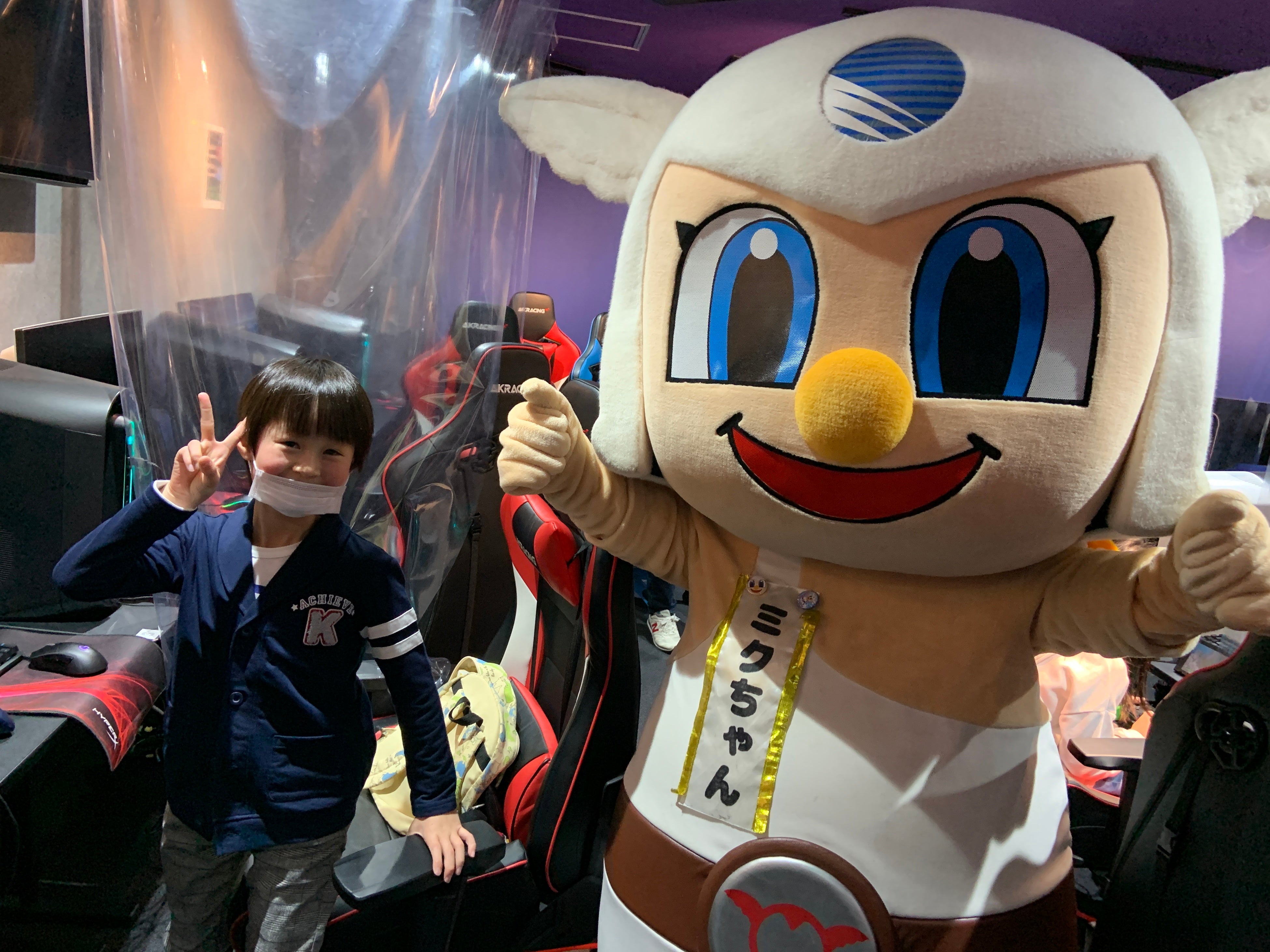 ミクちゃんも参加