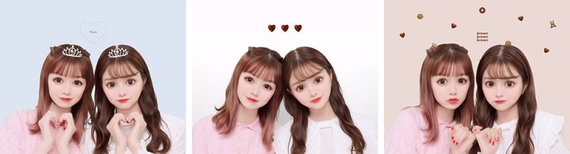 人物の上の余白でおしゃれな見た目になるデザイン