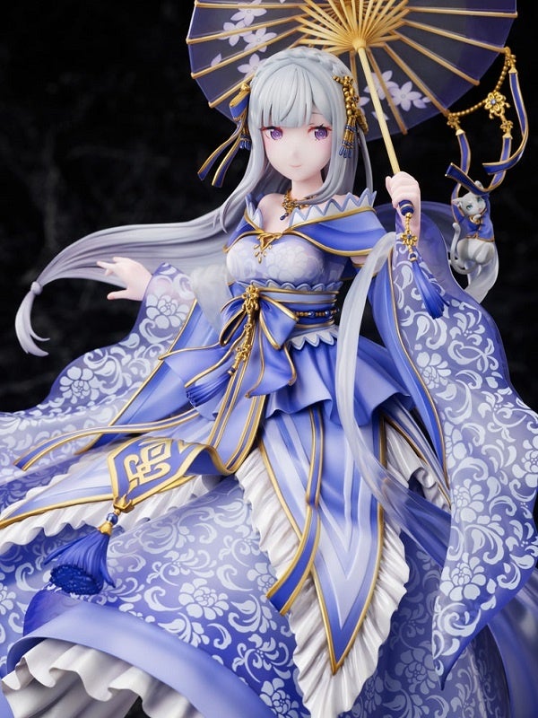 最終値下げ！リゼロ エミリア 漢服 1/7スケールフィギュア F:NEX『Re:ゼロ エミリア 漢服』1/7スケールフィギュア 予約受付
