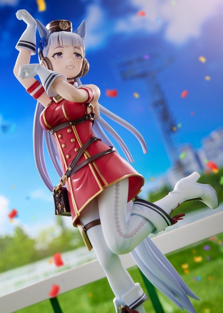 完全受注生産 ゴールドシップ １着のポーズ！ 1/7スケールフィギュア ウマ娘 ウマ娘』ゴールドシップが印象的な“1着のポーズ”でフィギュア化
