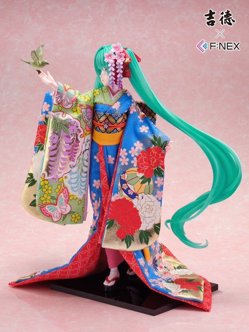 吉徳×F:NEX 初音ミク -日本人形- 1/4スケールフィギュア』ホビー