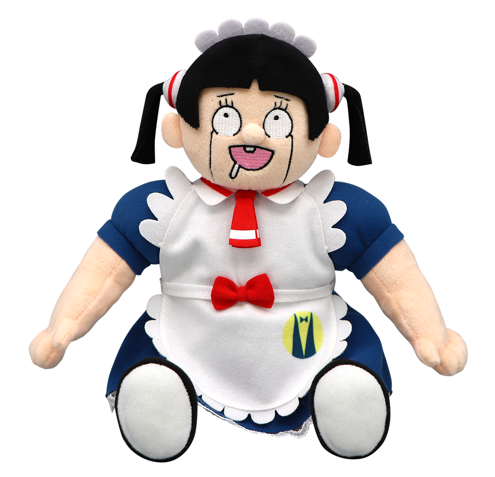 A賞：ロボコぬいぐるみ　ほげ～Ver. (全1種／約25×25cm)