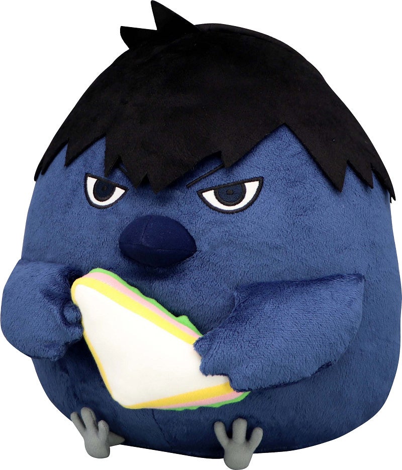 B賞:BIGぬいぐるみーカゲガラスー (全1種/約28×30cm)