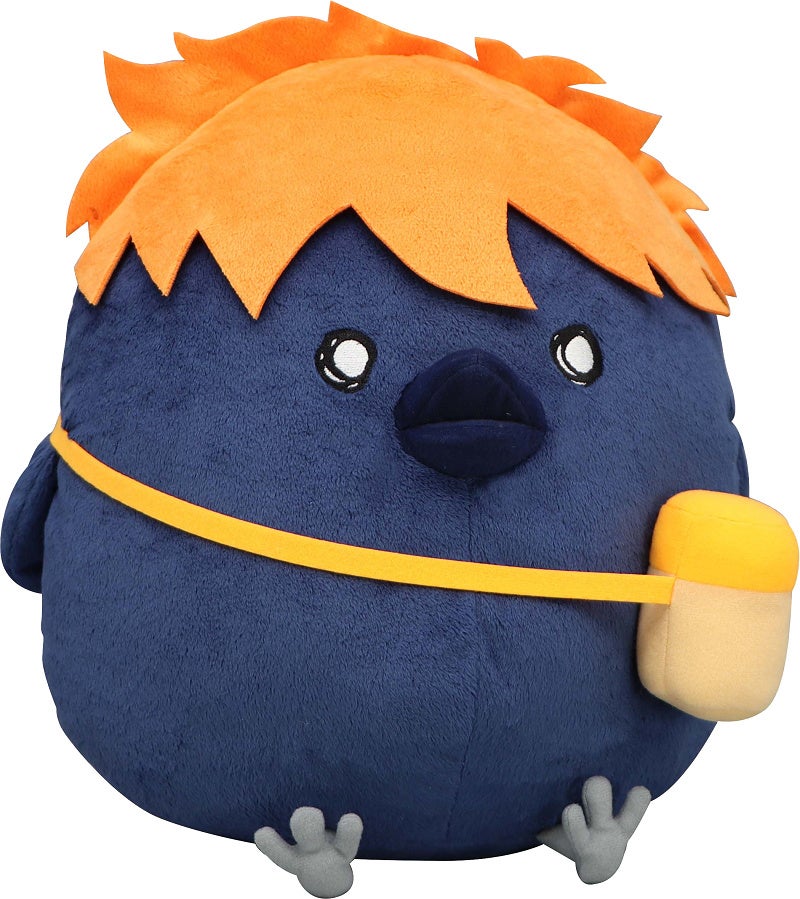 A賞:BIGぬいぐるみーヒナガラスー (全1種/約30×30cm)