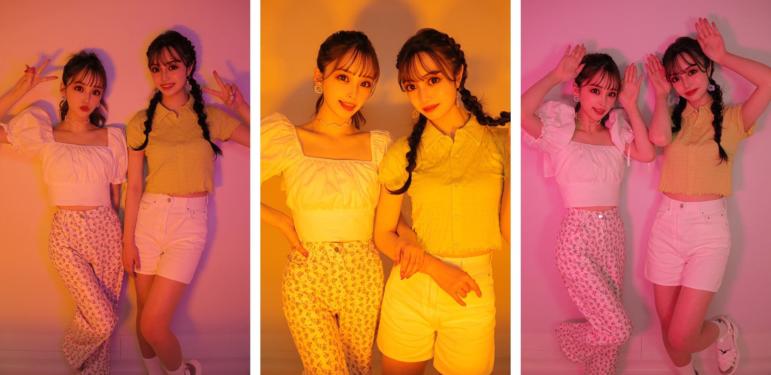 「フォトプラン」：プリ機のカメラで撮影した仕上がりイメージ