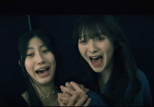 ホラーコース「ゆめちゃんといっしょ」で撮影している様子