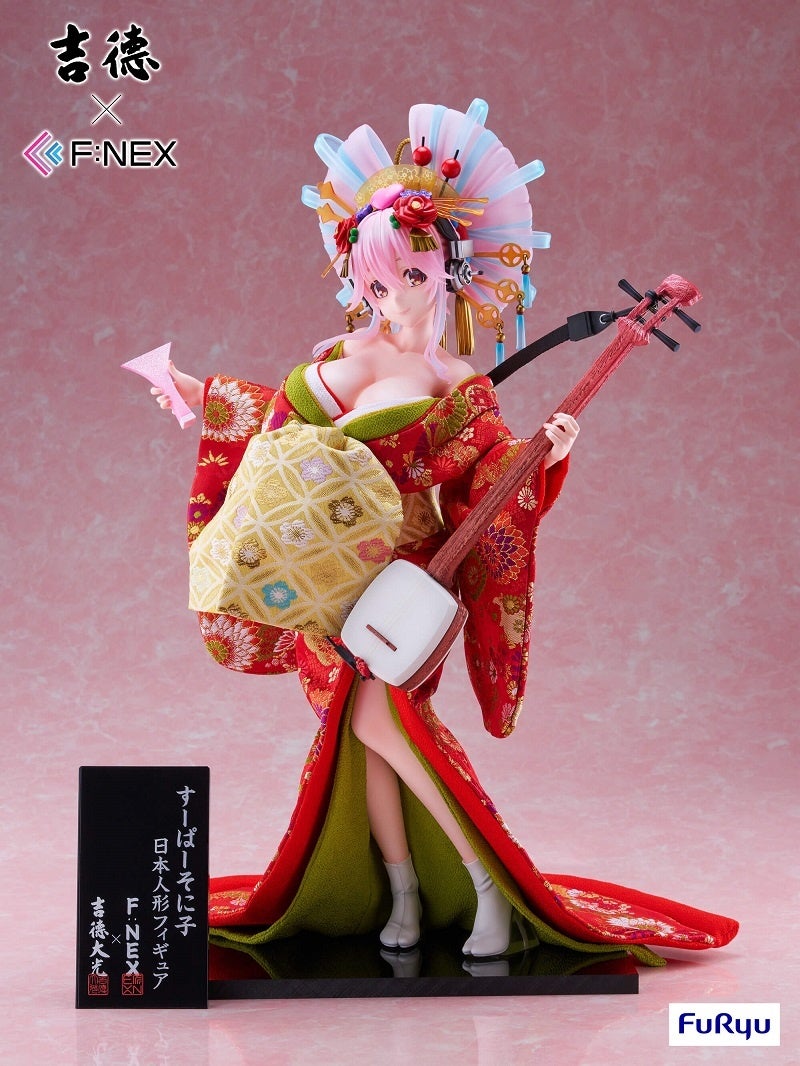 吉徳×F:NEX すーぱーそに子 -日本人形- 1/4スケールフィギュア