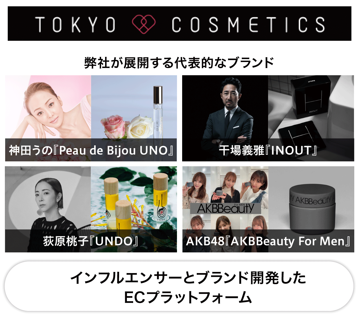 インフルエンサー×ブランド開発であなただけのコスメが見つかる「TOKYO