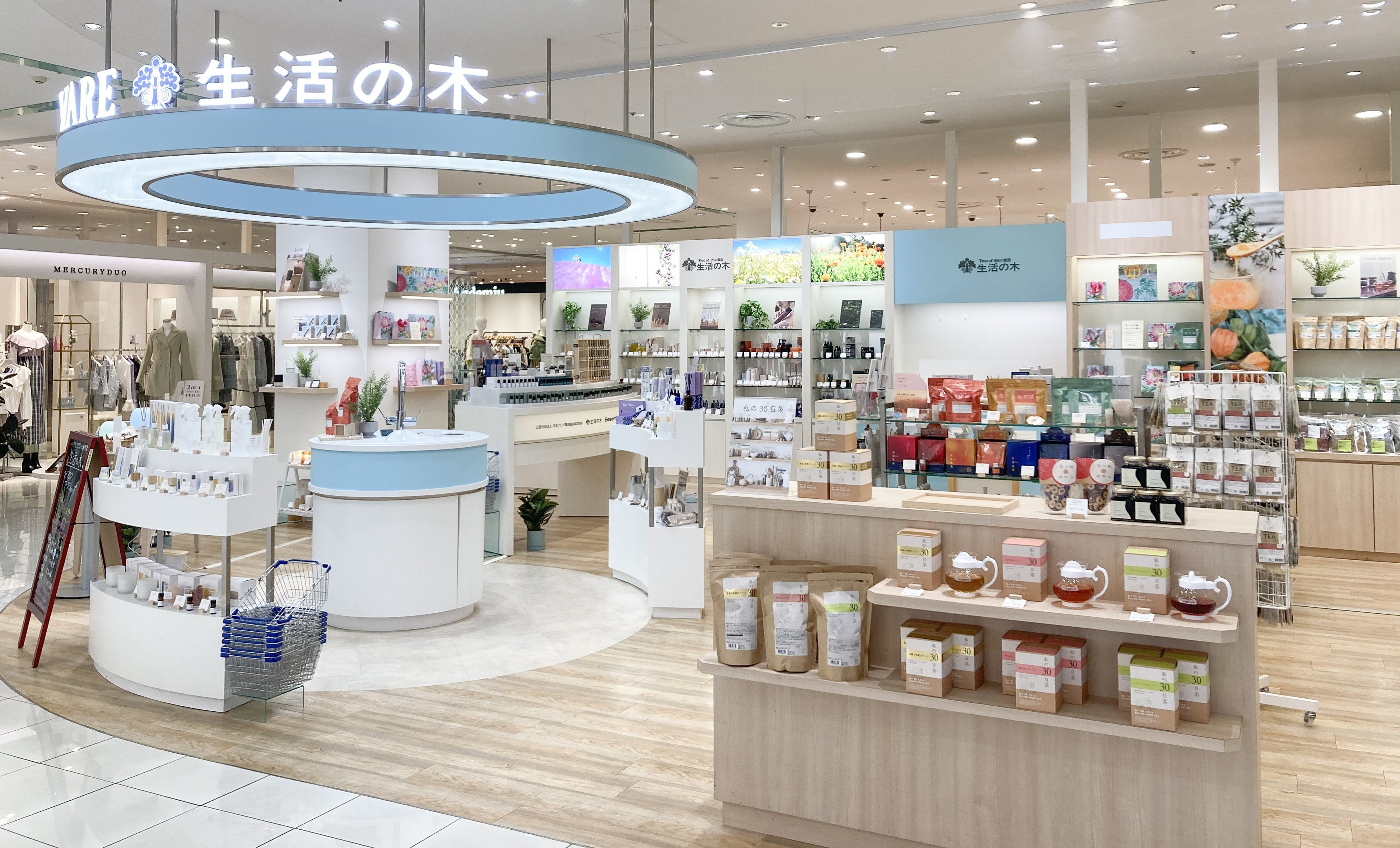 北陸初登場!「生活の木×KAORIUM」POP-UPショップが金沢フォーラス店で開催